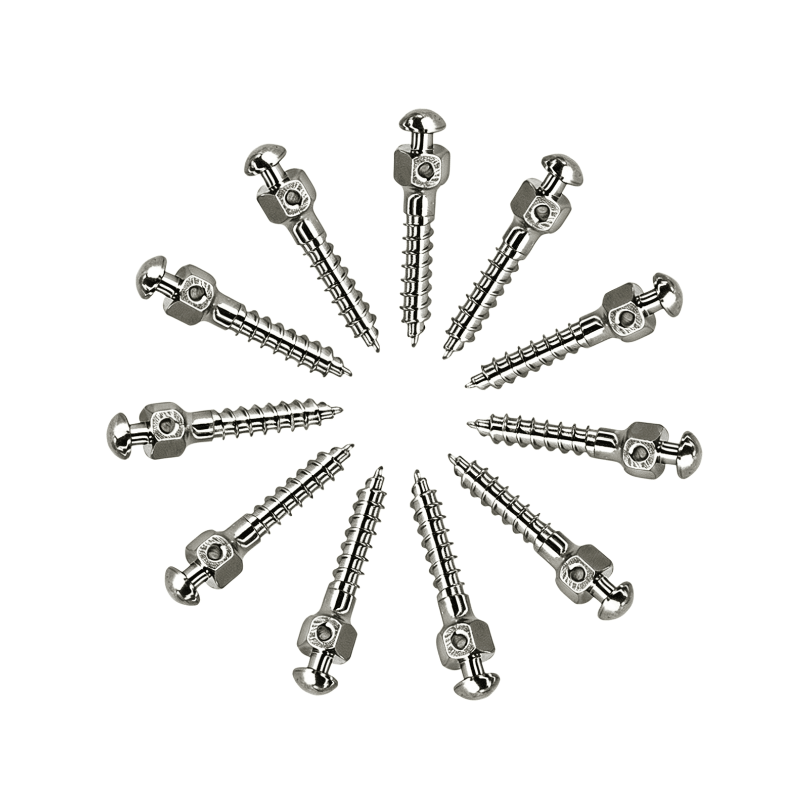 Orthodontic mini screws and anchorage products