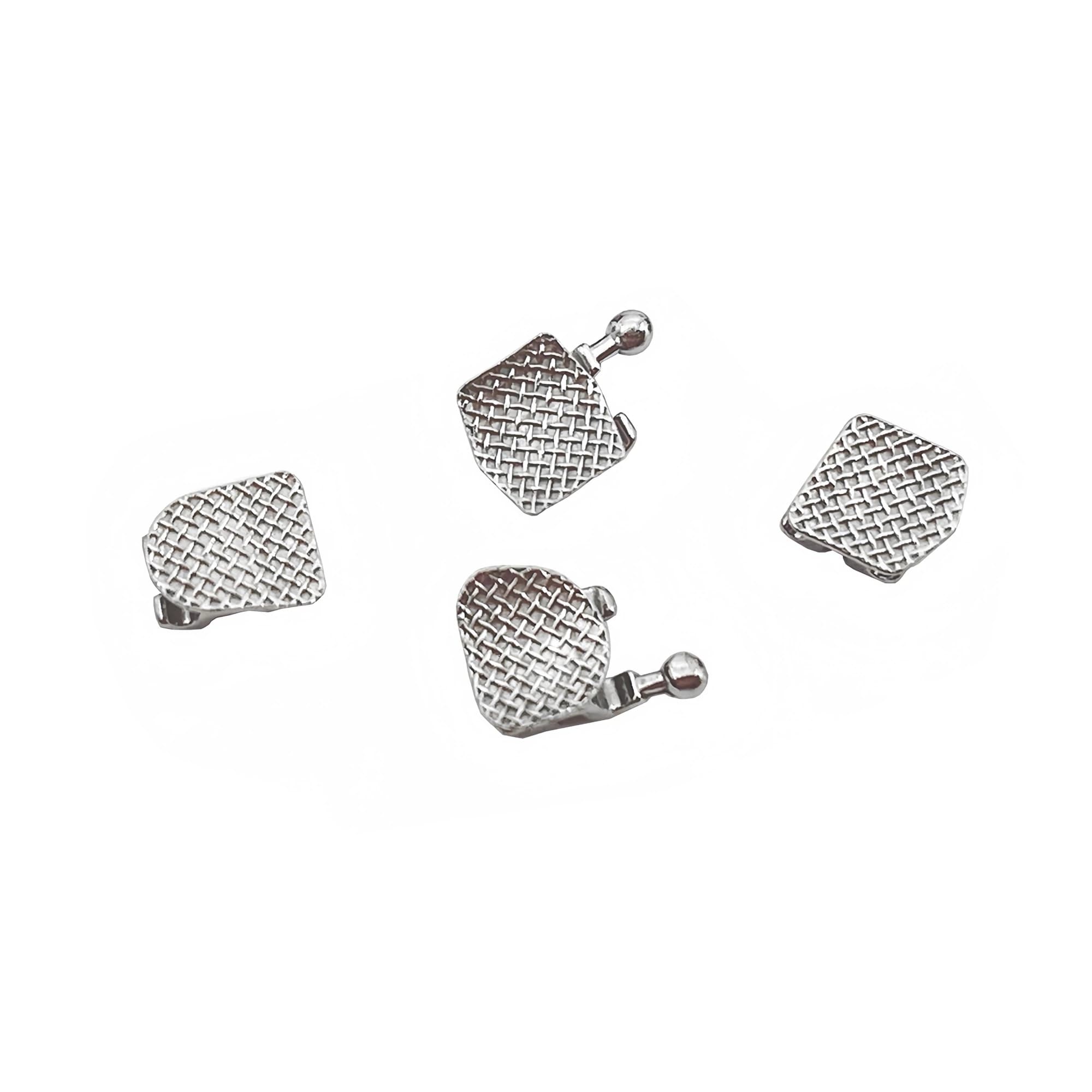 MBT metal orthodontic bracket base detail