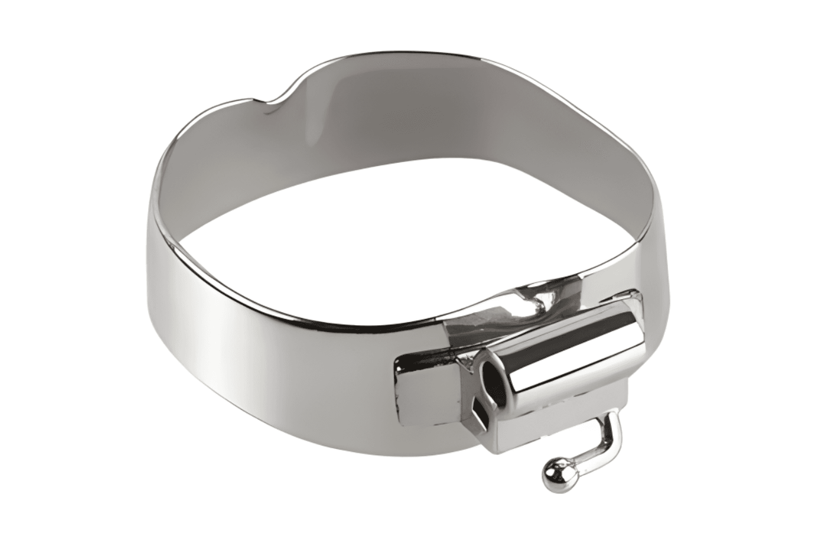 Preformed stainless-steel molar band with pre-welded buccal tube and hook